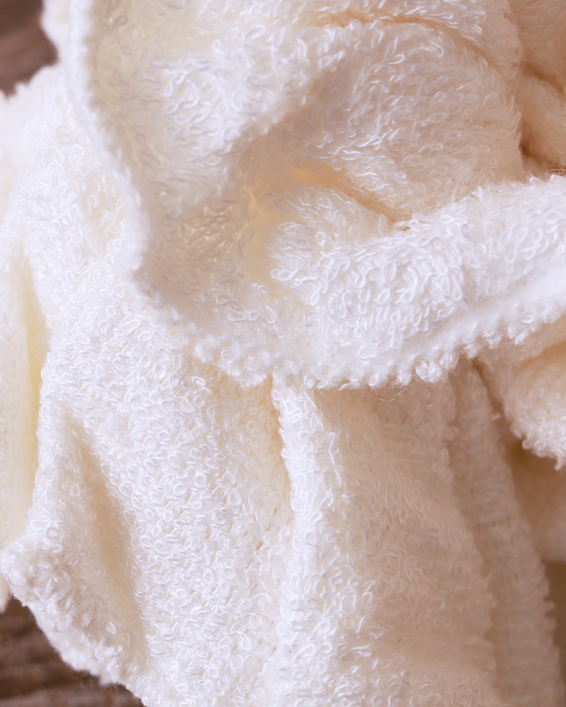 Bamboo Bath & Shower Pouf