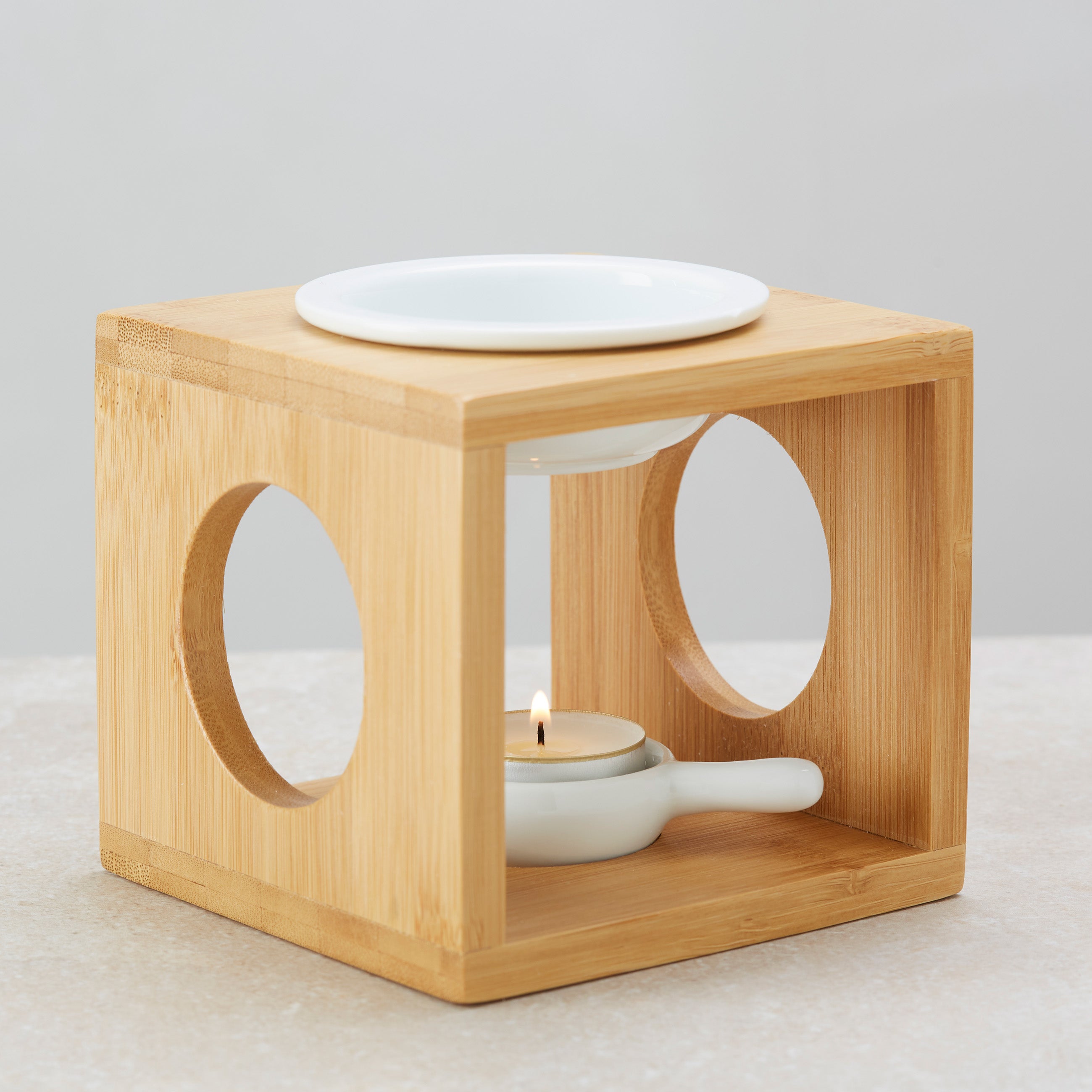 Bamboo Wax Burner