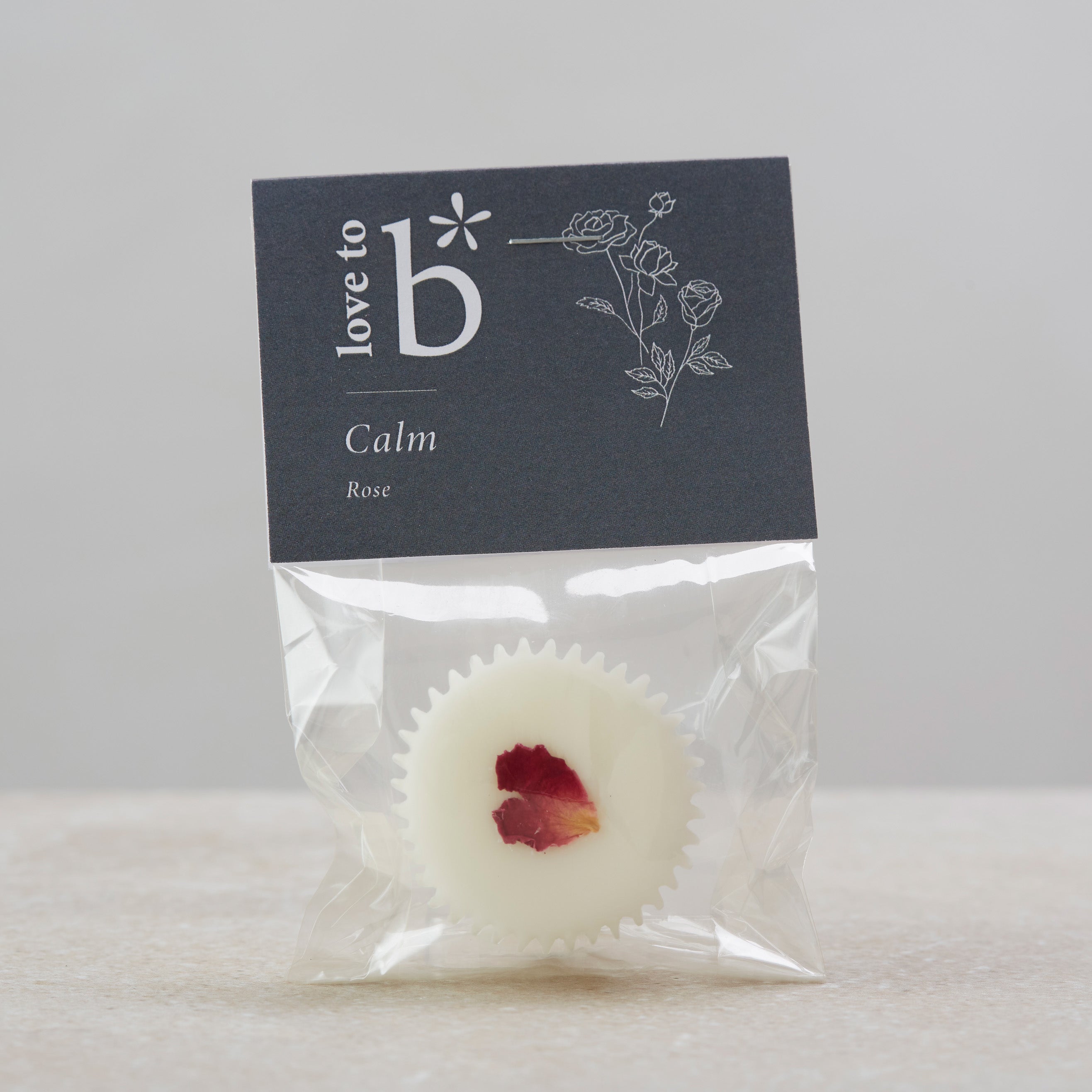 Love to b Natural Skincare Calming Rose Bath Melt