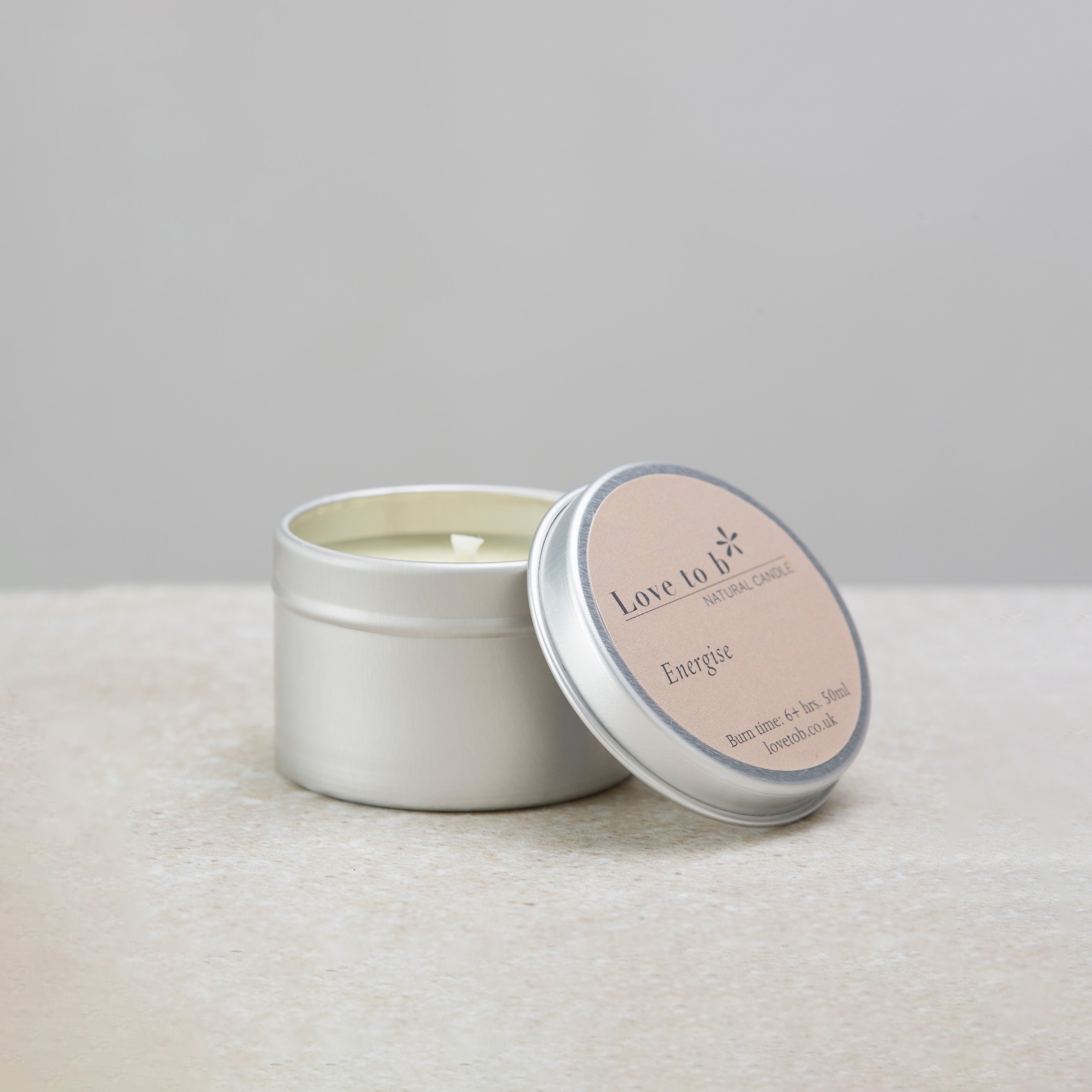 Love to b Energising Citrus Small Soy Candle
