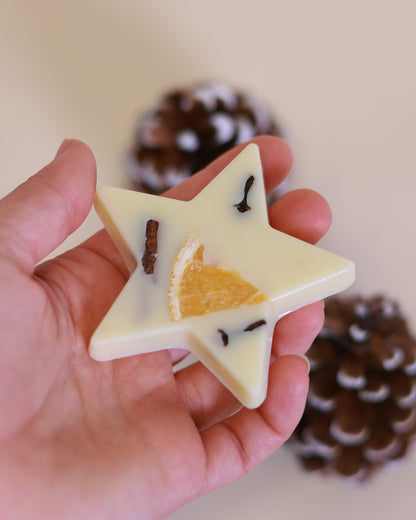 Star Wax Melt - Mandarin &amp; Frankincense