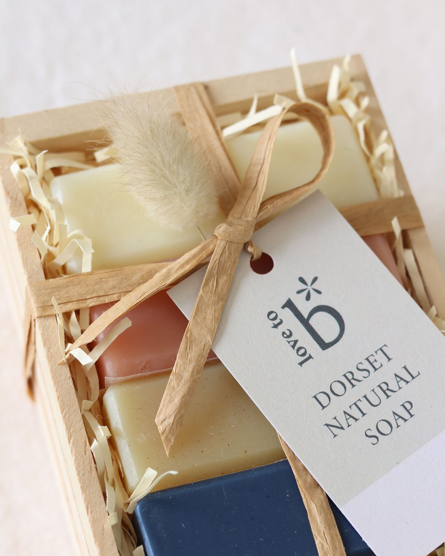 Crate collection of natural Soap