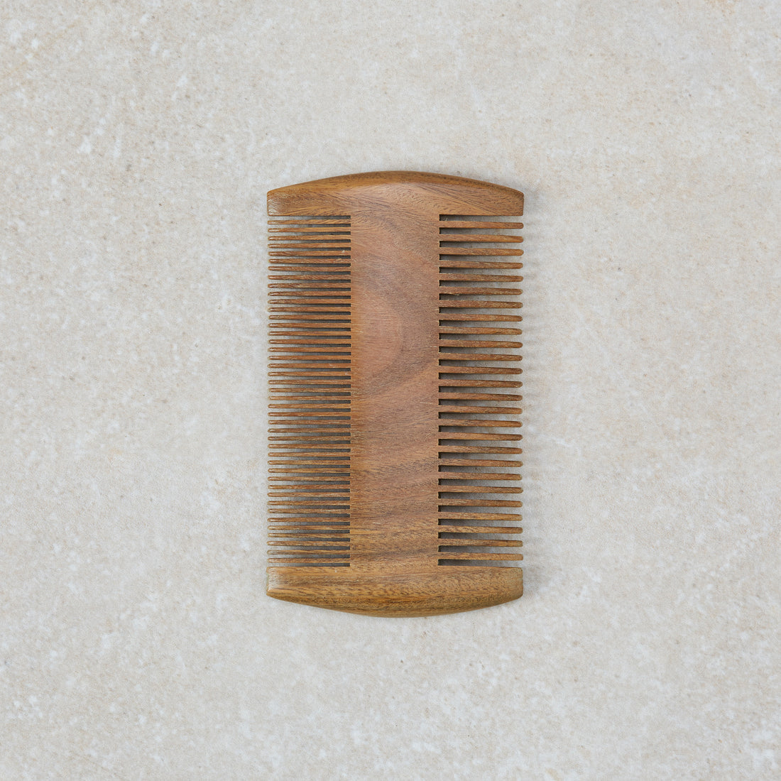 Wooden Double-sided Beard & Hair Comb